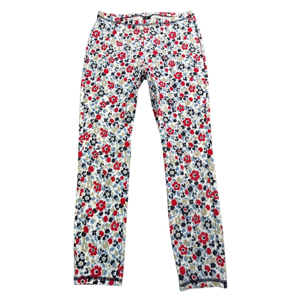 Hue Leggings Womens Size Small Multicolor Floral Comfort Stretch